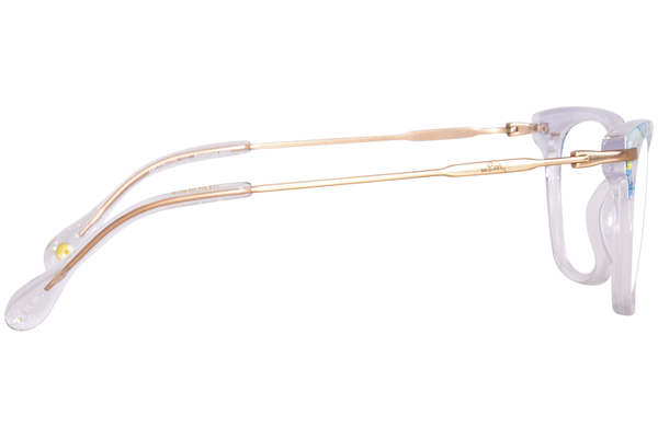  Lilly Pulitzer Brightlee Mini Eyeglasses Youth Girl's Full Rim Square Shape 