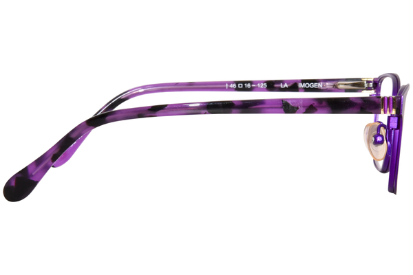  Lilly Pulitzer Imogen Eyeglasses Youth Girl's Full Rim Rectangle Shape 