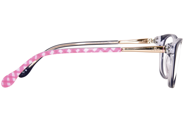  Lilly Pulitzer Landry Mini Eyeglasses Girl's Full Rim Rectangle Shape 