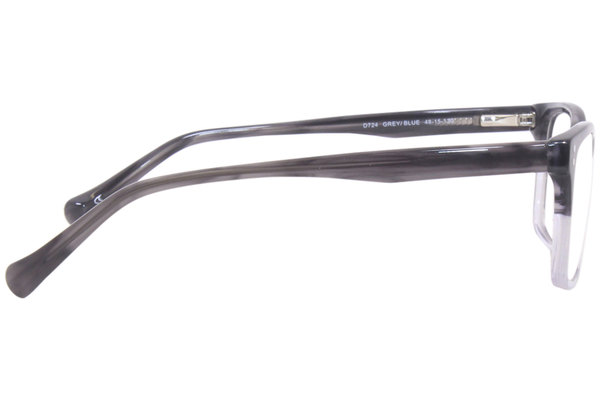  Lucky Brand D724 Eyeglasses Frame Youth Girl's Full Rim Rectangular 
