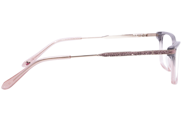  Lulu By Lulu Guinness LK045 Eyeglasses Youth Kids Girls Full Rim Rectangle Shape 