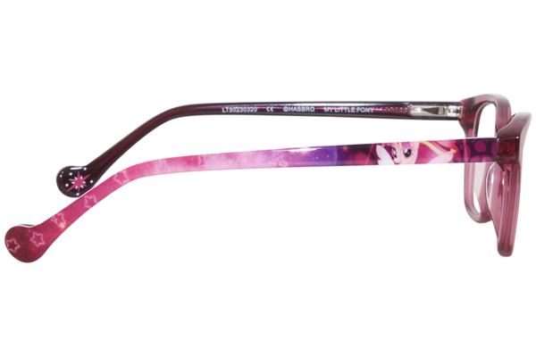  My Little Pony Canterlot Eyeglasses Girl's Full Rim Rectangle Shape 