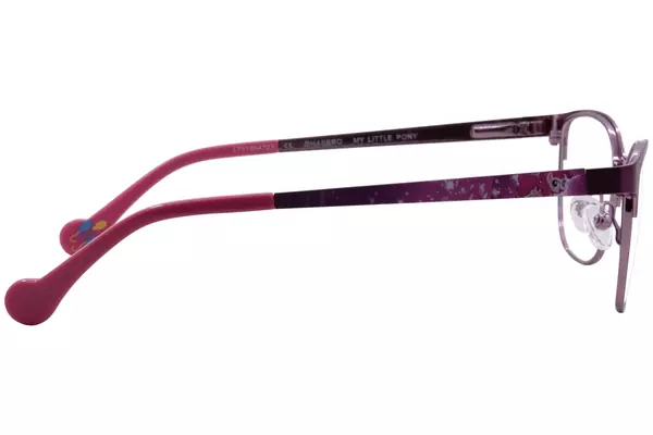  My Little Pony Sassaflash Eyeglasses Youth Kids Girl's Full Rim Rectangle Shape 