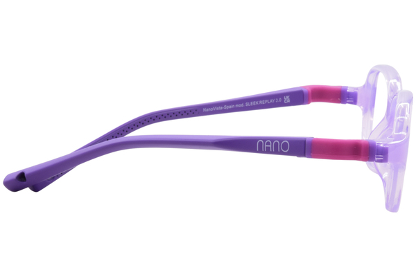  Nano Vista Baby-Sleek-Replay-3.0 NAO309 Eyeglasses Youth Kids Full Rim 
