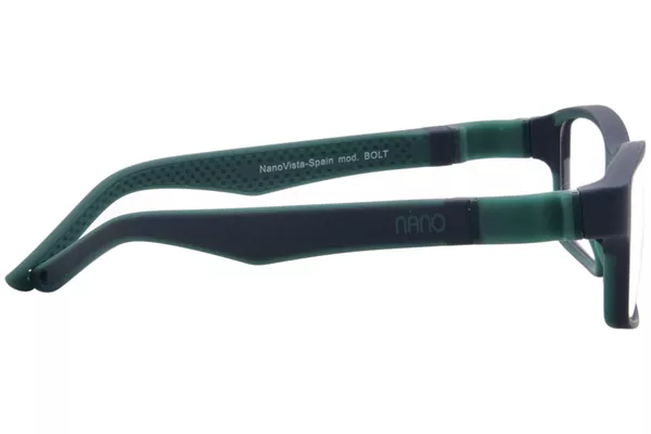  Nano Vista Bolt NAO328 Eyeglasses Youth Kids Full Rim Square Shape 