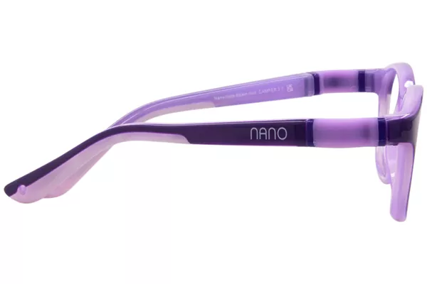  Nano Vista Camper-Glow-3.0 NAO304 Eyeglasses Youth Kids Full Rim Rectangle Shape 