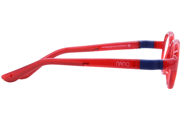  Nano Vista Clipping-3.0 NAO3140 Eyeglasses Youth Kids Full Rim Oval Shape 