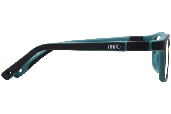  Nano Vista Crew-3.0 NAO302 Eyeglasses Youth Kids Full Rim Rectangle Shape 