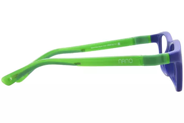  Nano Vista Crew-SC-3.0 NAO302 Eyeglasses Youth Kids Full Rim w/Clip-On 