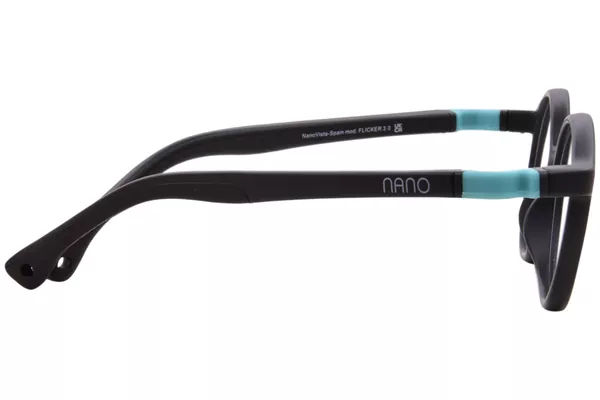 Nano Vista Flicker-3.0 NAO318 Eyeglasses Youth Kids Full Rim Round Shape 