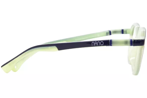 Nano Vista Flicker-Glow-3.0 NAO318 Eyeglasses Youth Kids Full Rim Round Shape 