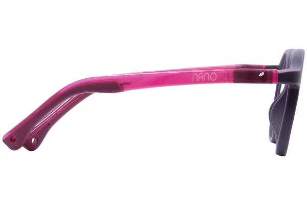  Nano Vista Flicker-SC-3.0 NAO318 Eyeglasses Youth Kids Full Rim w/Clip-On 