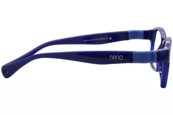 Nano Vista Gaikai-3.0 NAO305 Eyeglasses Youth Kids Full Rim Rectangle Shape 