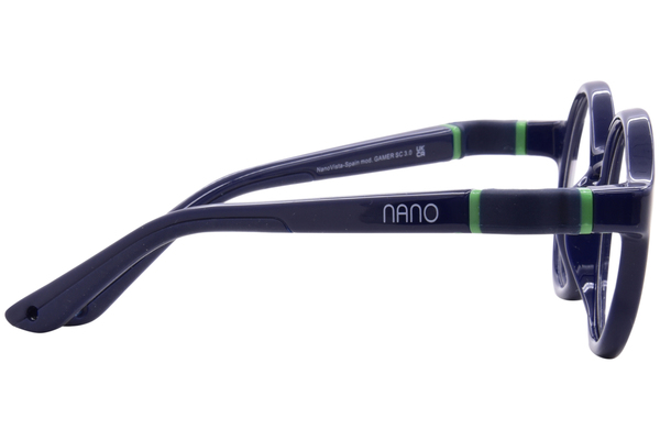  Nano Vista Gamer-SC-3.0 NAO326 Eyeglasses Youth Kids Full Rim w/Clip-On 