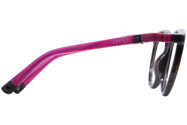  Nano Vista Glitch-3.0 NAO315 Eyeglasses Youth Kids Full Rim Round Shape 