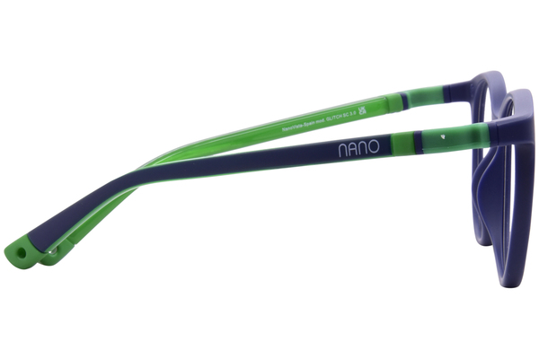  Nano Vista Glitch-SC-3.0 NAO315 Eyeglasses Youth Kids Full Rim w/Clip-On 