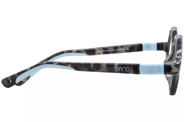  Nano Vista Loading-3.0 NAO327 Eyeglasses Youth Kids Full Rim Round Shape 