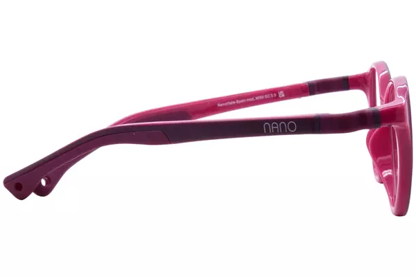  Nano Vista Mimi-SC-3.0 NAO312 Eyeglasses Youth Kids Full Rim Cat Eye w/Clip-On 