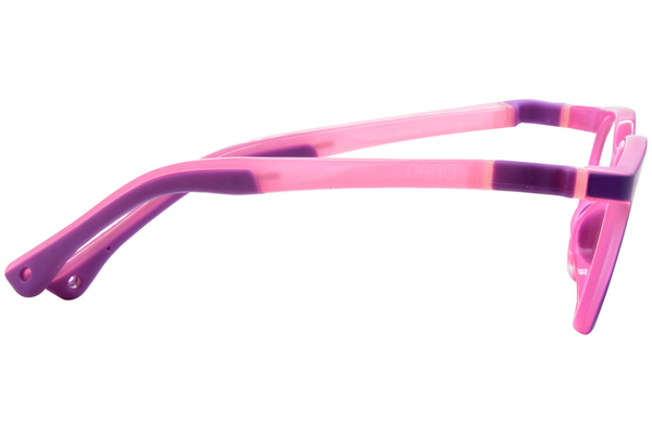  Nano Vista Pixel-Glow-3.0 NAO307 Eyeglasses Youth Kids Full Rim Oval Shape 