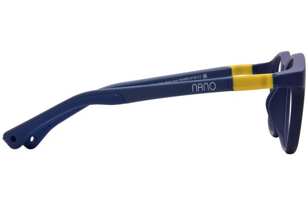  Nano Vista Power-UP-SC-3 NAO308 Eyeglasses Youth Kids Full Rim w/Clip-On 
