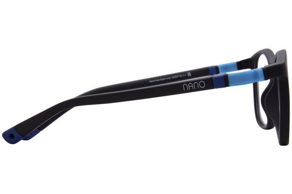  Nano Vista Quest-SC-3.0 NAO316 Eyeglasses Youth Kids Full Rim w/Clip-On 