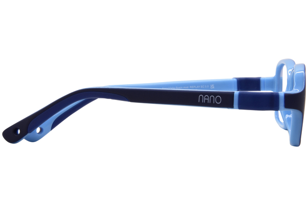  Nano Vista Replay-SC-3.0 NAO300 Eyeglasses Youth Kids Full Rim w/Clip-On 