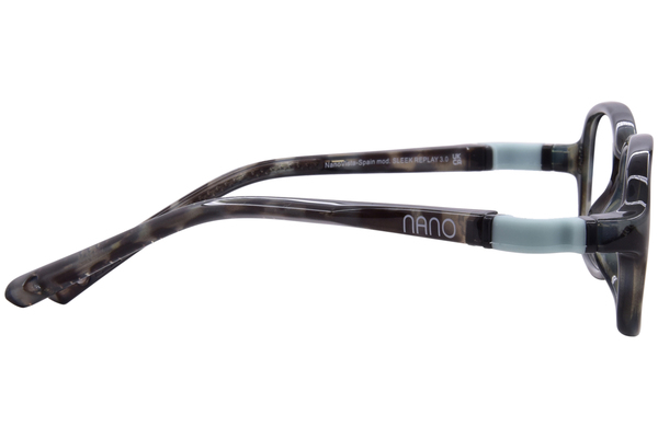  Nano Vista Sleek-Replay-3 NAO309 Eyeglasses Youth Kids Full Rim Rectangle Shape 