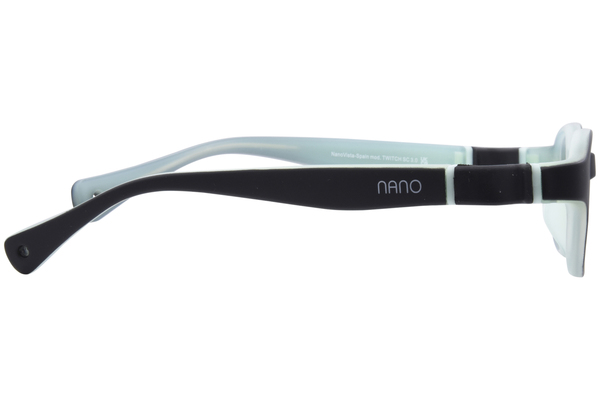  Nano Vista Twitch-SC-3.0 NAO323 Eyeglasses Youth Kids Full Rim w/Clip-On 