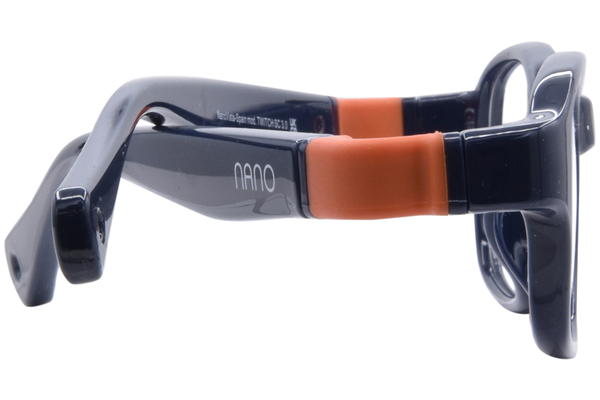  Nano Vista Twitch-SC-3.0 NAO323 Eyeglasses Youth Kids Full Rim w/Clip-On 