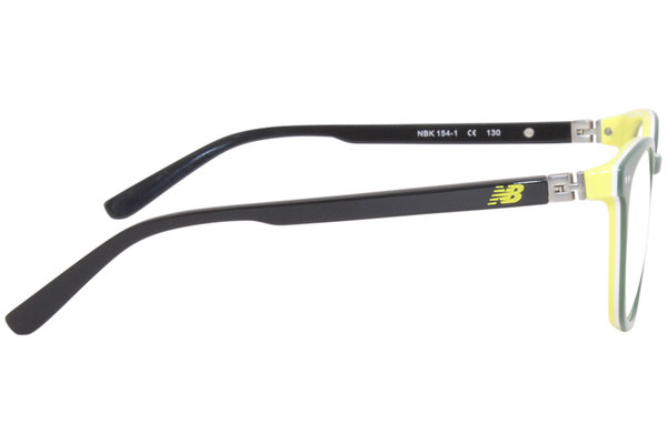  New Balance Kids NBK154 Eyeglasses Youth Boy's Full Rim Round Optical Frame 
