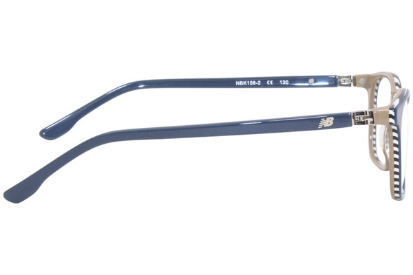  New Balance Kids NBK158 Eyeglasses Youth Boy's Full Rim Optical Frame 