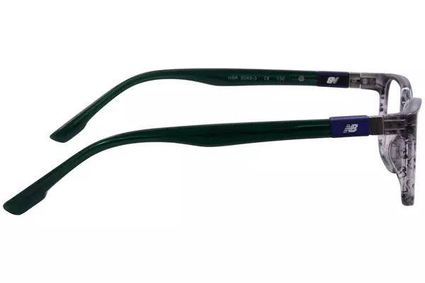  New Balance NBK5049 Eyeglasses Youth Kids Boy's Full Rim Rectangle Shape 