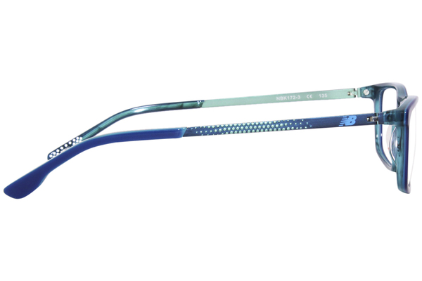  New Balance NBK172 Eyeglasses Youth Full Rim Rectangle Shape 