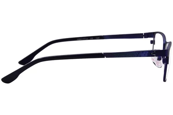  New Balance NBK177 Eyeglasses Youth Kids Boy's Full Rim Rectangle Shape 