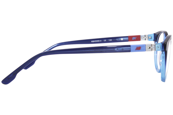  New Balance NBK5068-3 Eyeglasses Youth Full Rim Oval Shape 