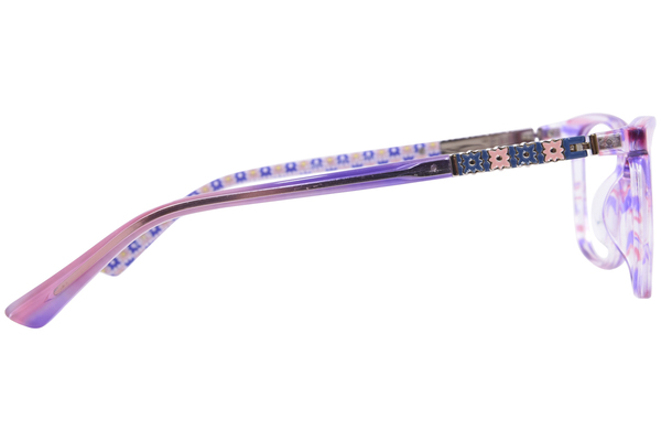  Nicole Miller Amelia Eyeglasses Youth Kids Girl's Full Rim Oval Shape 