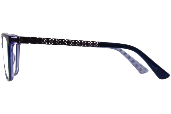  Nicole Miller Narissa Eyeglasses Youth Kids Girl's Full Rim Square Shape 