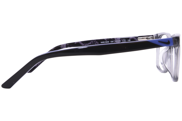  Nike 5549 Eyeglasses Youth Full Rim Rectangle Shape 