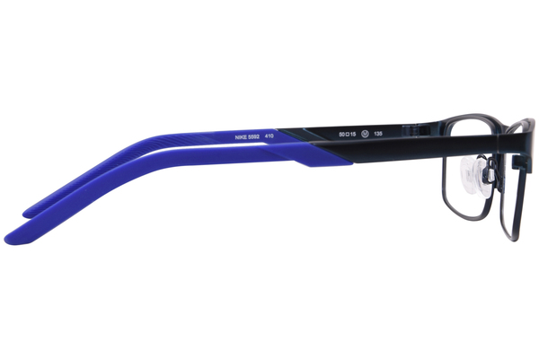  Nike Eyeglasses Youth Kids Full Rim Rectangle Shape 