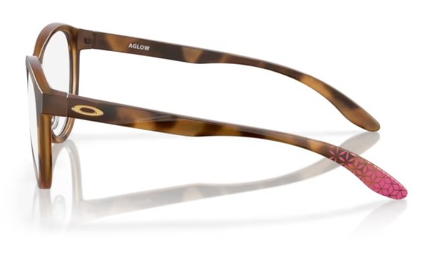  Oakley Aglow OY8027D Eyeglasses Youth Kids Girl's Full Rim Oval Shape 