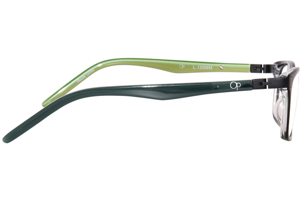  Ocean Pacific 876 Eyeglasses Youth Kids Full Rim Rectangle Shape 