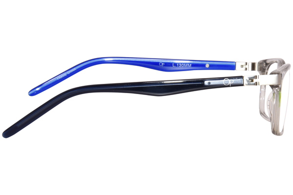  Ocean Pacific 876 Eyeglasses Youth Kids Full Rim Rectangle Shape 