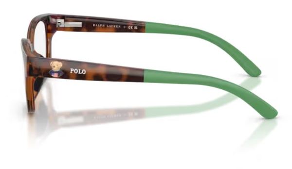  Polo Ralph Lauren PP8551U Eyeglasses Youth Kids Full Rim Pillow Shape 