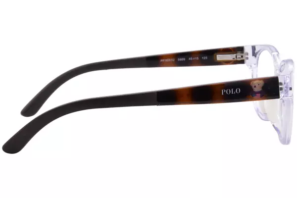  Polo Ralph Lauren PP8551U Eyeglasses Youth Kids Full Rim Pillow Shape 