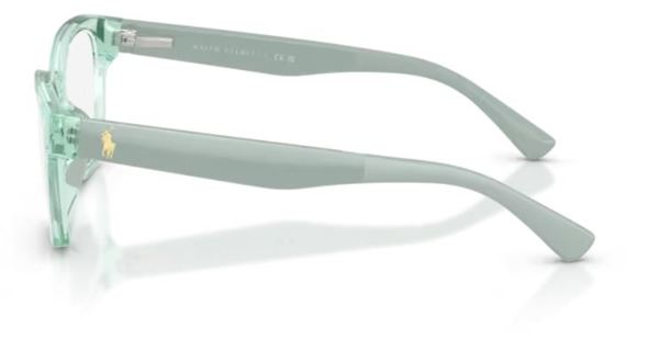  Polo Ralph Lauren PP8553U Eyeglasses Youth Kids Girl's Full Rim Pillow Shape 