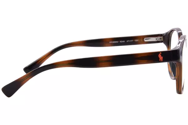  Polo Ralph Lauren PP85550U Eyeglasses Youth Kids Full Rim Round Shape 