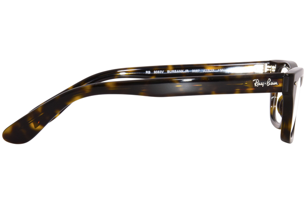  Ray Ban Junior-Burbank RY9083V Eyeglasses Youth Boy's Full Rim Rectangle Shape 