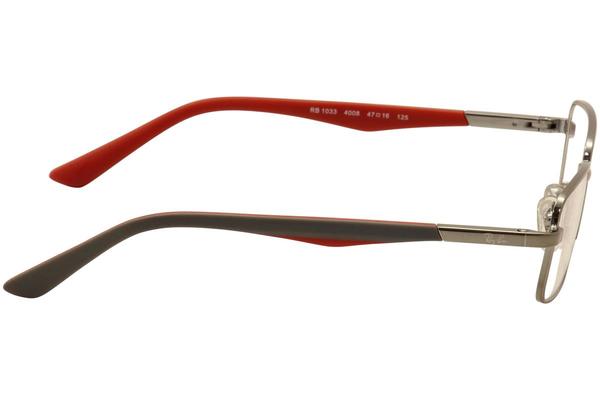  Ray Ban RB 1033 Eyeglasses Youth Kids Boy's Full Rim Rectangle Shape 