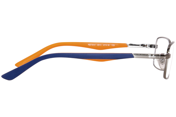  Ray Ban RB 1033 Eyeglasses Youth Kids Boy's Full Rim Rectangle Shape 