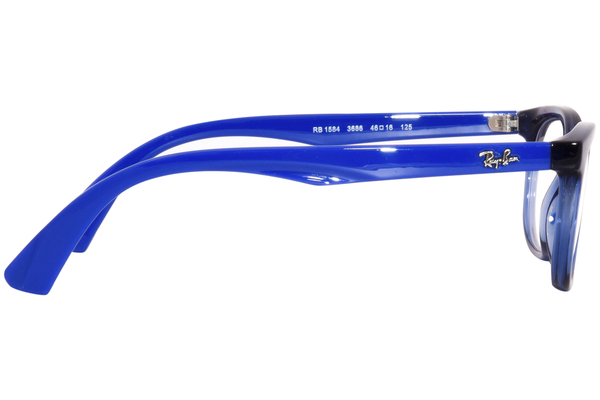  Ray Ban RB 1584 Eyeglasses Youth Kids Full Rim Square Shape 